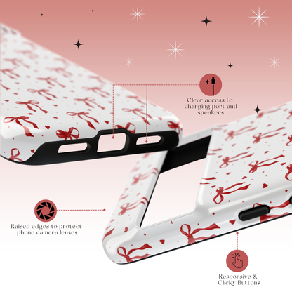 Cherry Bow Tough Case