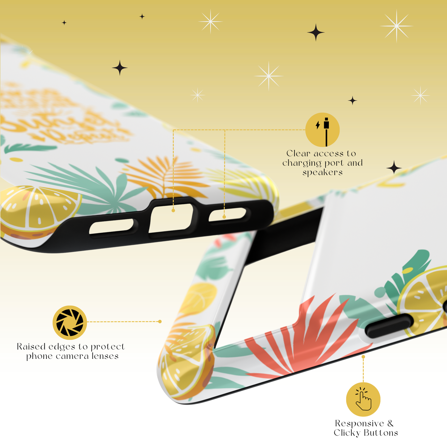 Citrus Wave Tough Case