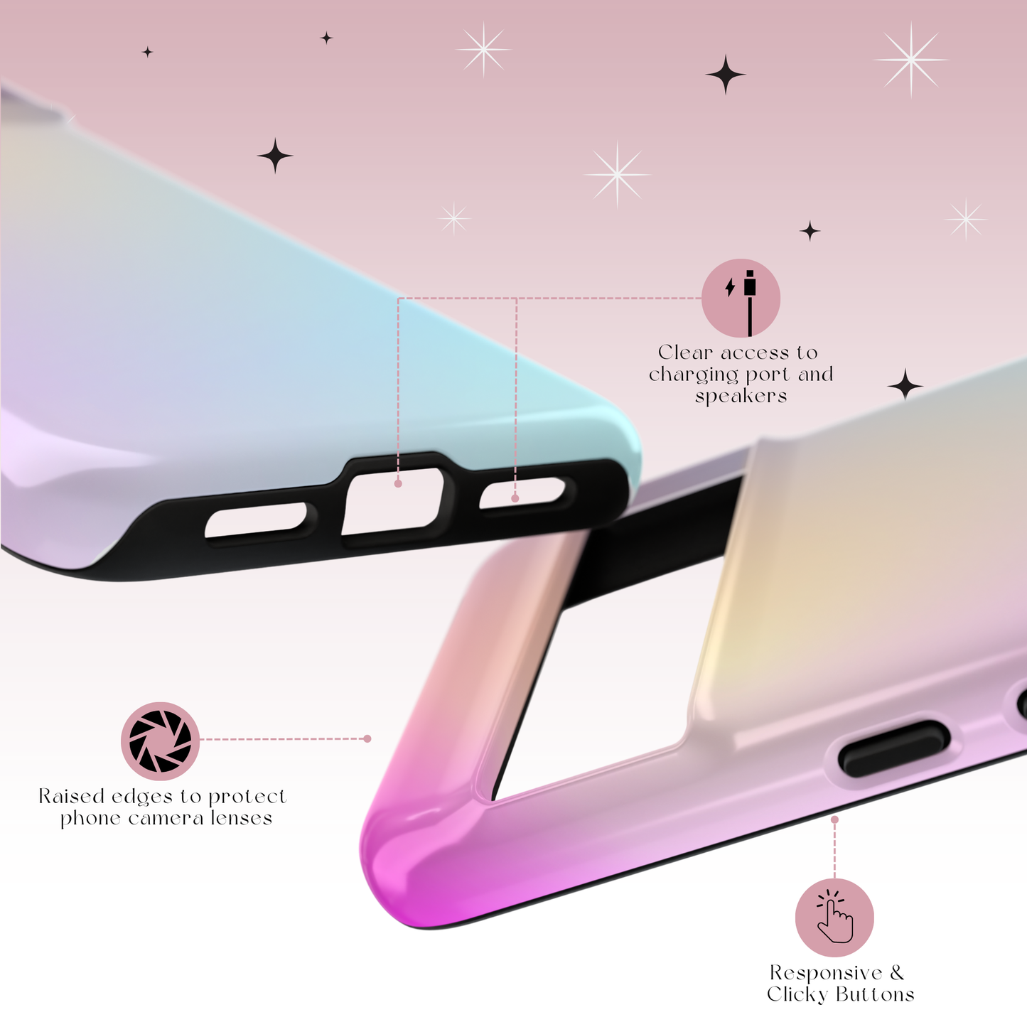 Dreamy Hues Tough Case