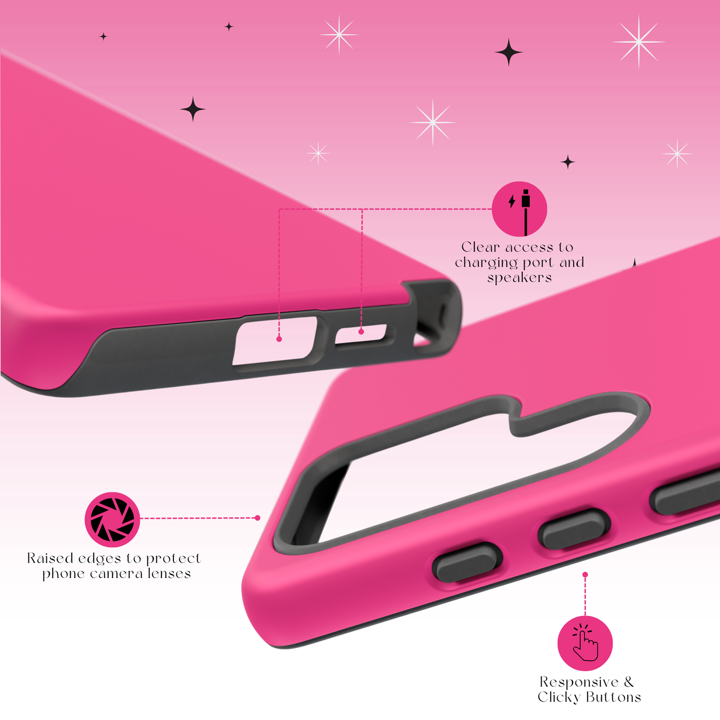 Electric Rose Tough Cases