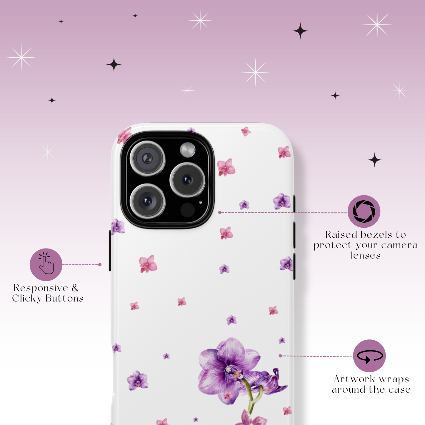 Lilac Drop Tough Case
