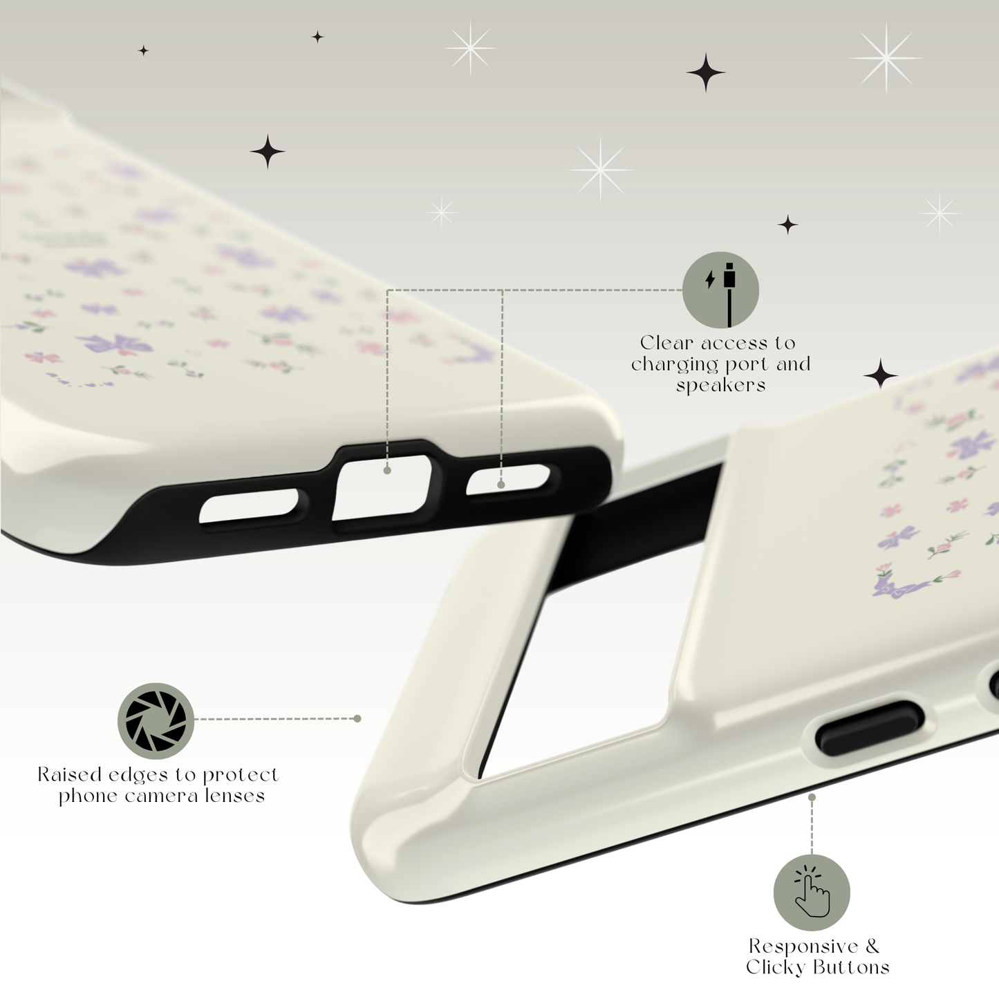 Shoreline Bloom Tough Case