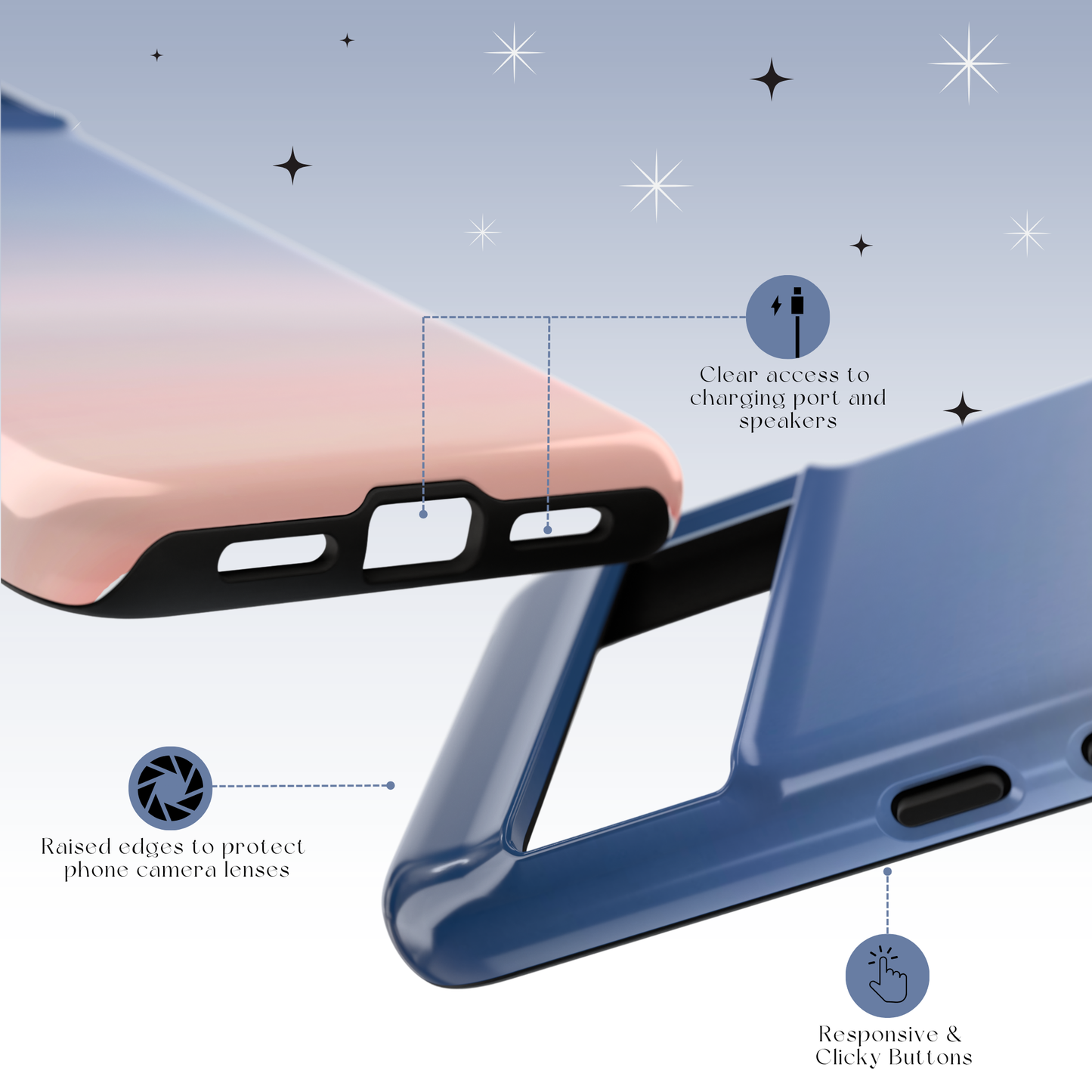 Sunset Horizon Tough Case