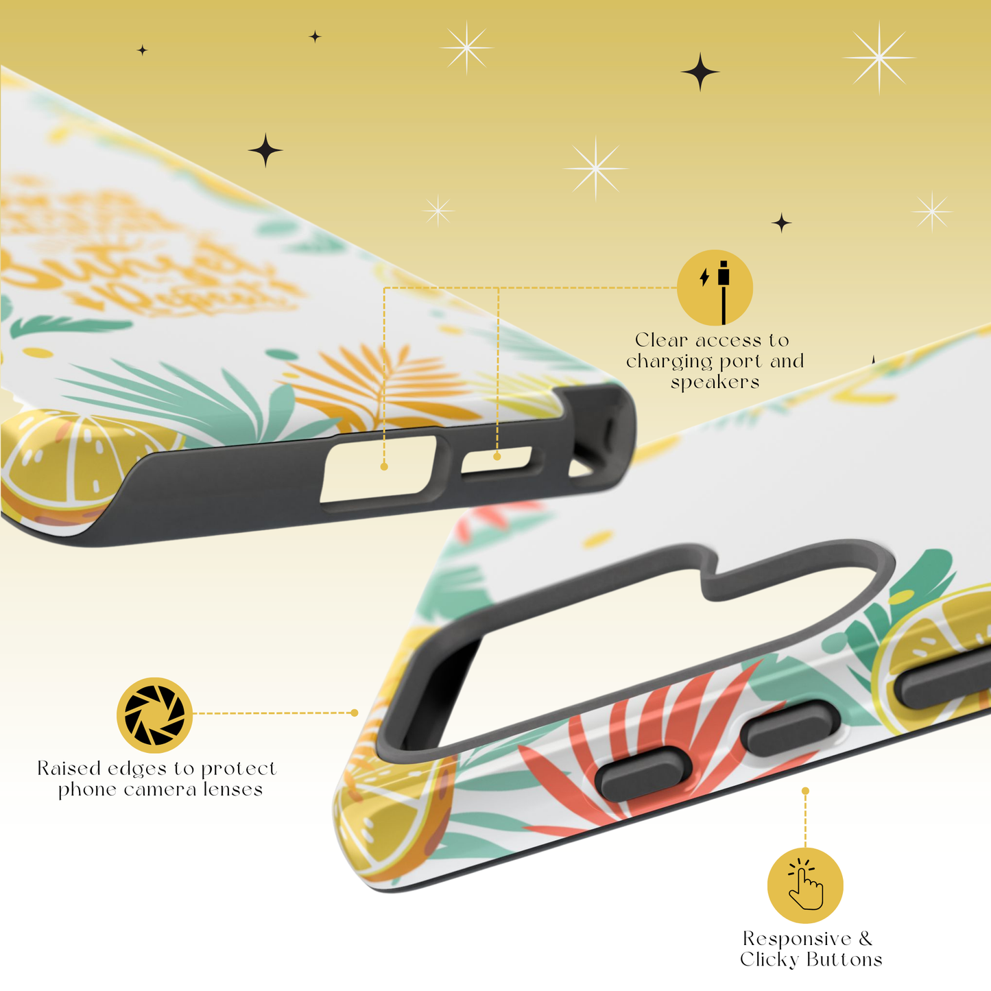 Citrus Wave Tough Case