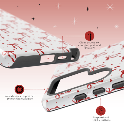 Cherry Bow Tough Case