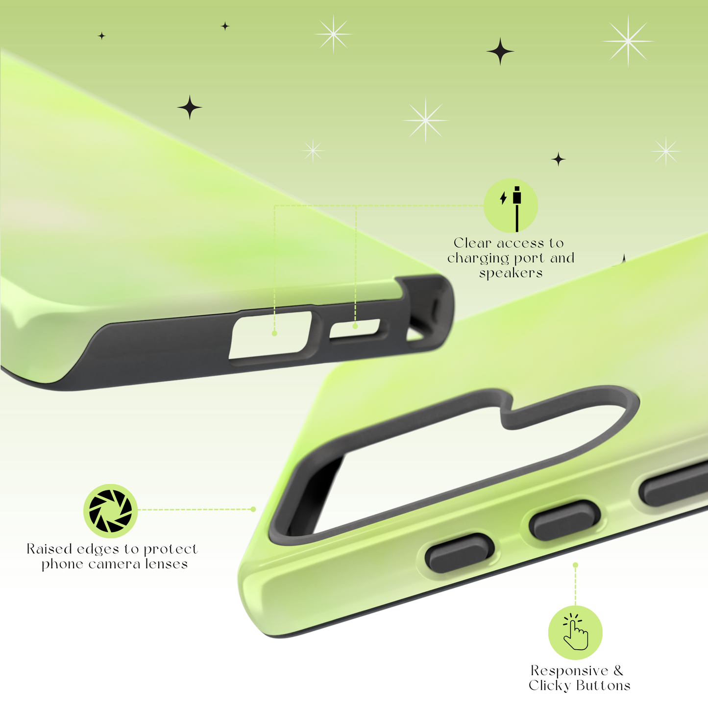 Lime Fizz Tough Cases