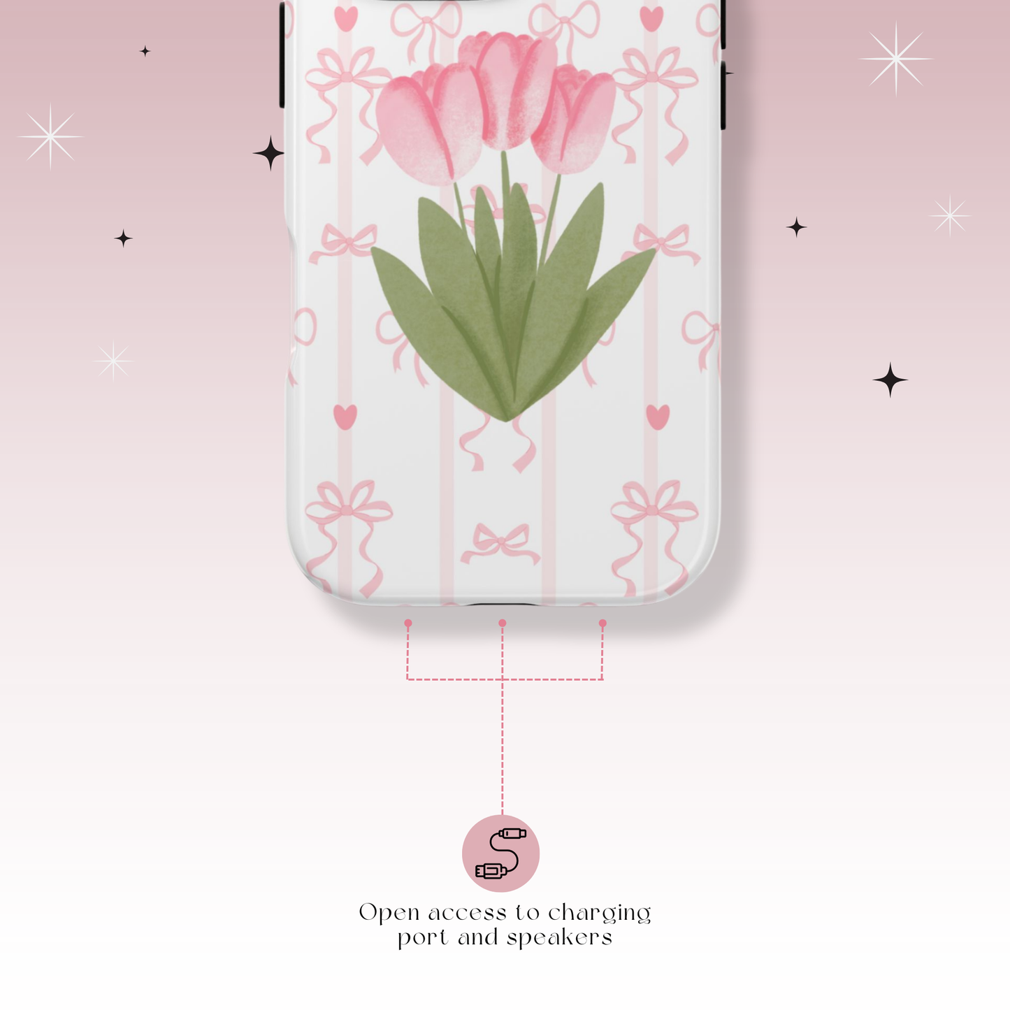 Ribbon Garden Tough Case