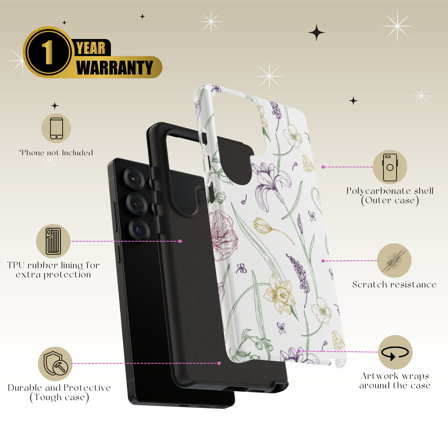 Floraya tough cases
