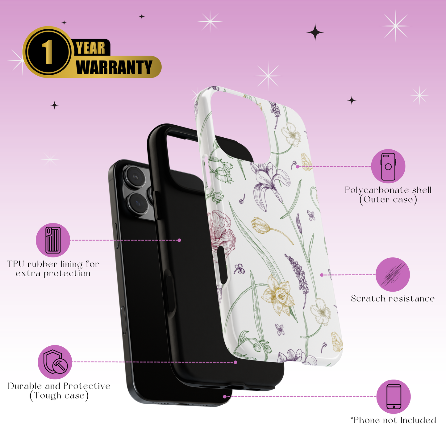Floraya tough cases
