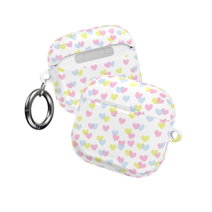 Pastel heart AirPod Cases