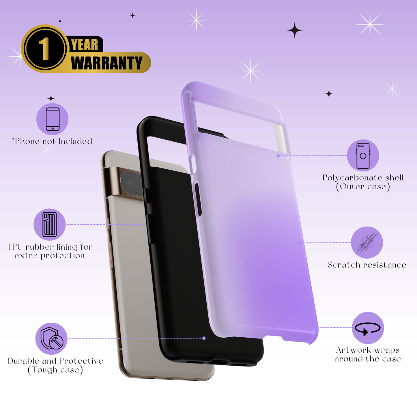Lavender Mist Tough Case