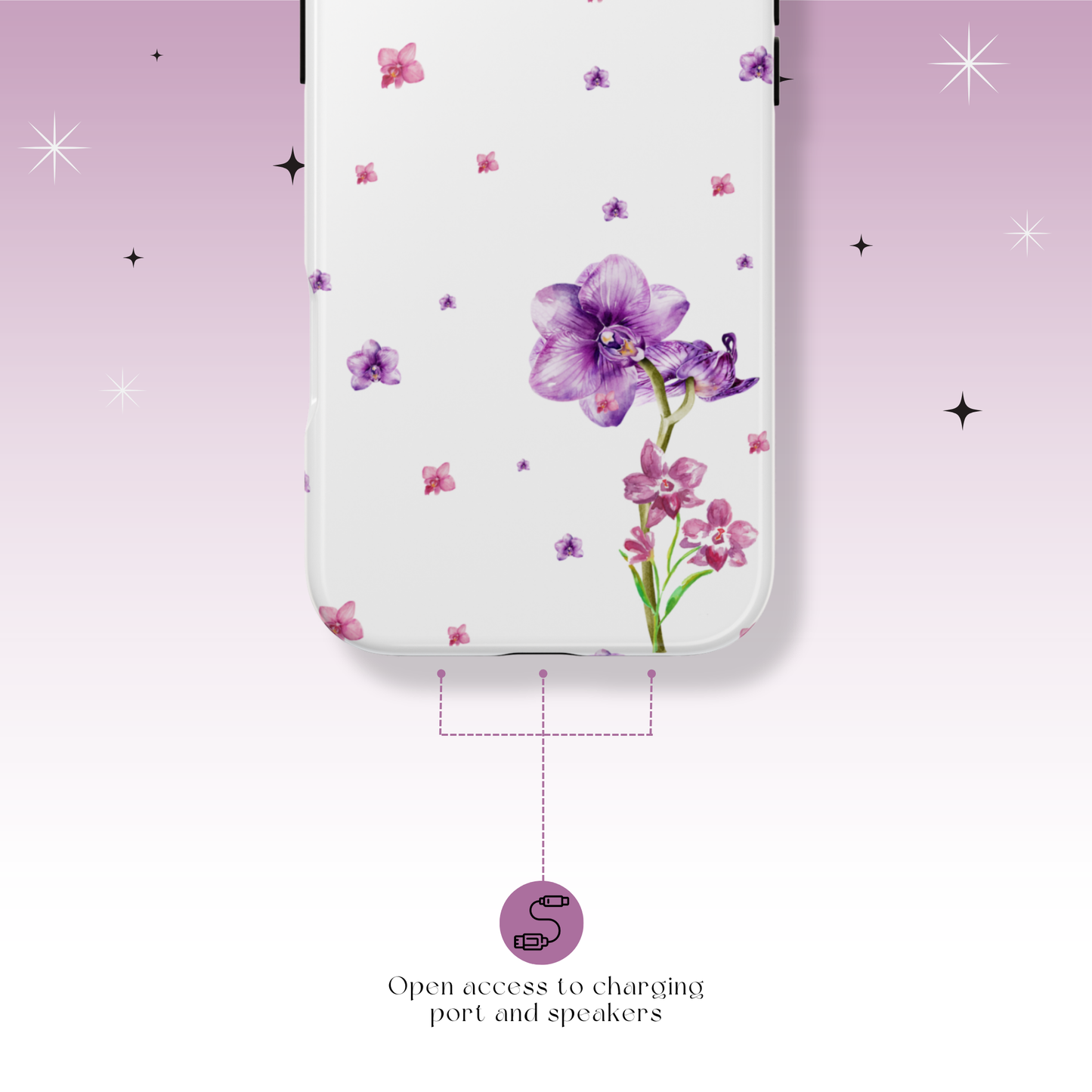 Lilac Drop Tough Case