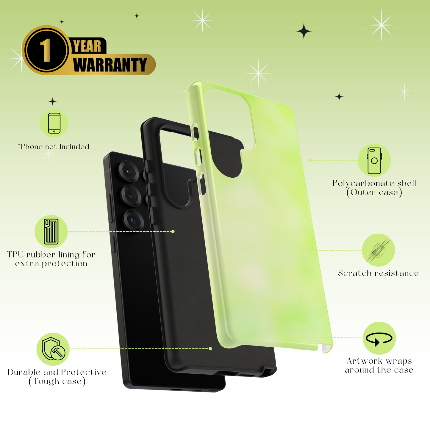 Lime Fizz Tough Cases