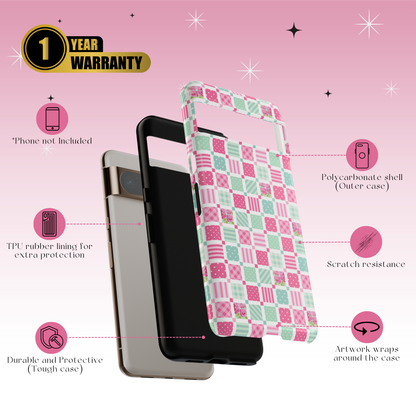 Quilted Rose Garden Tough Case