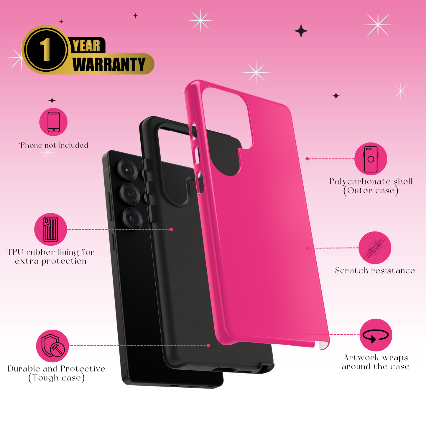 Electric Rose Tough Cases