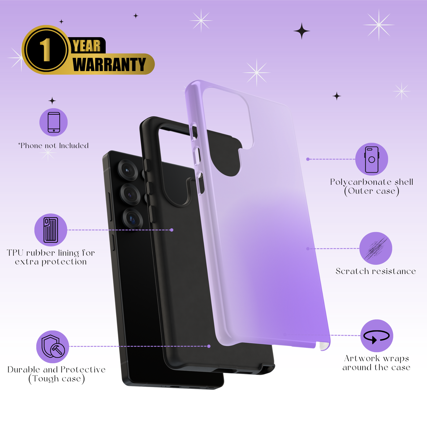 Lavender Haze Tough Cases
