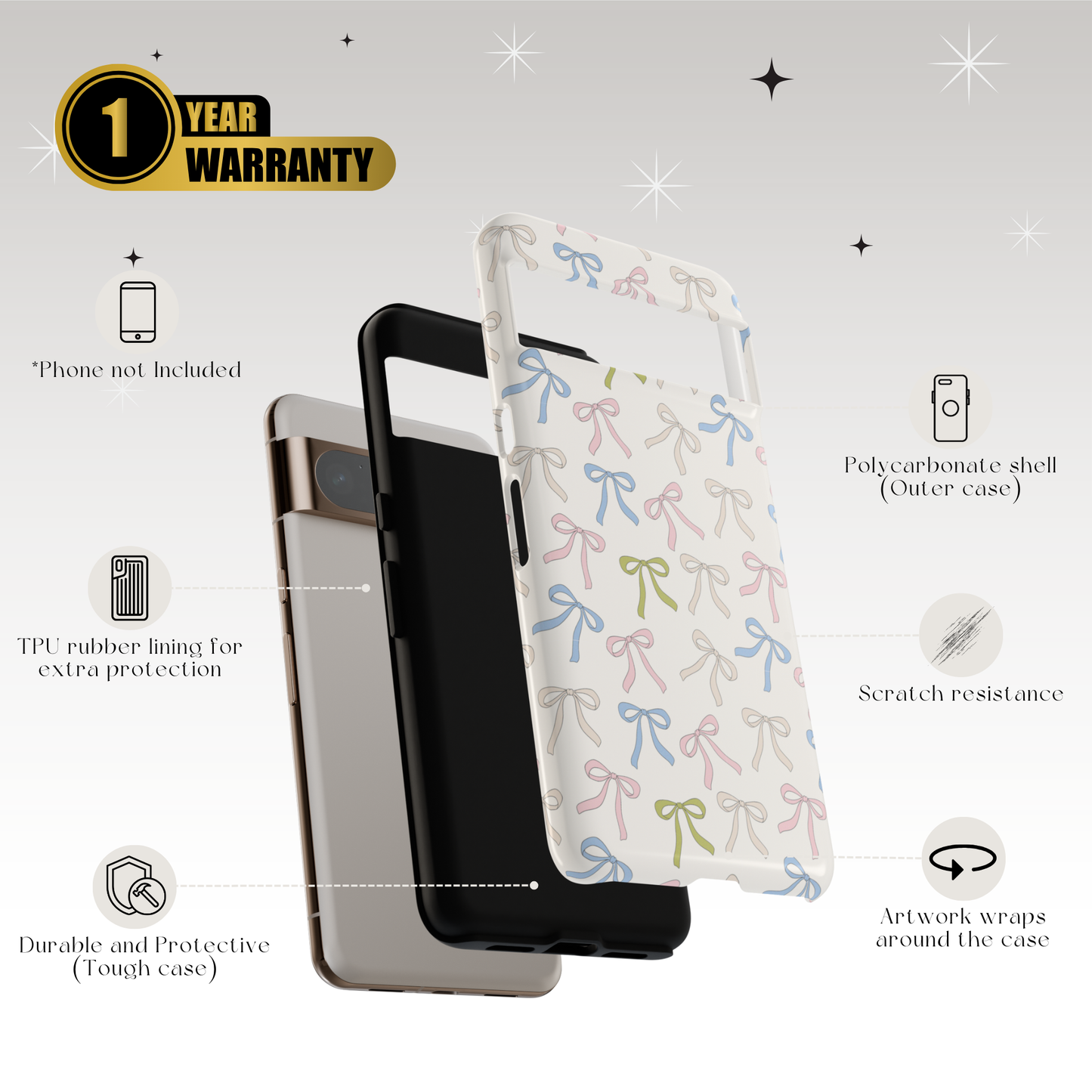 Pastel Knots Tough Case