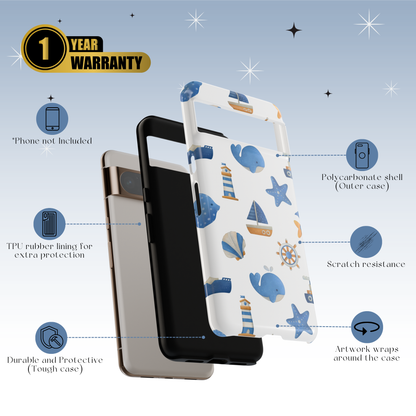 Whale Hello Tough Case