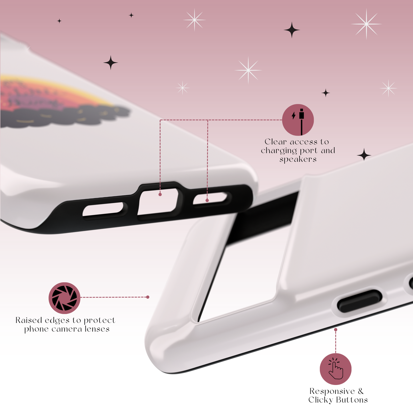 Rainbow Joy tough cases