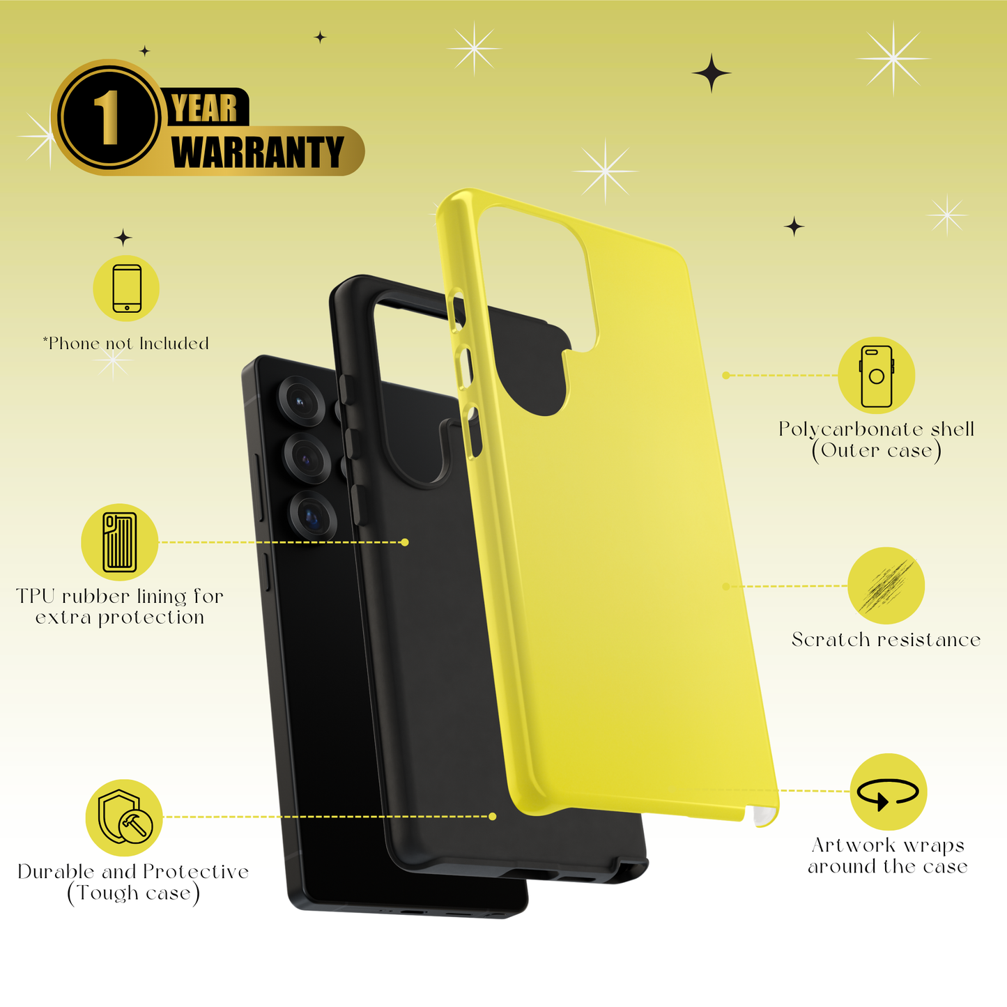 Lemon Drop Tough Cases