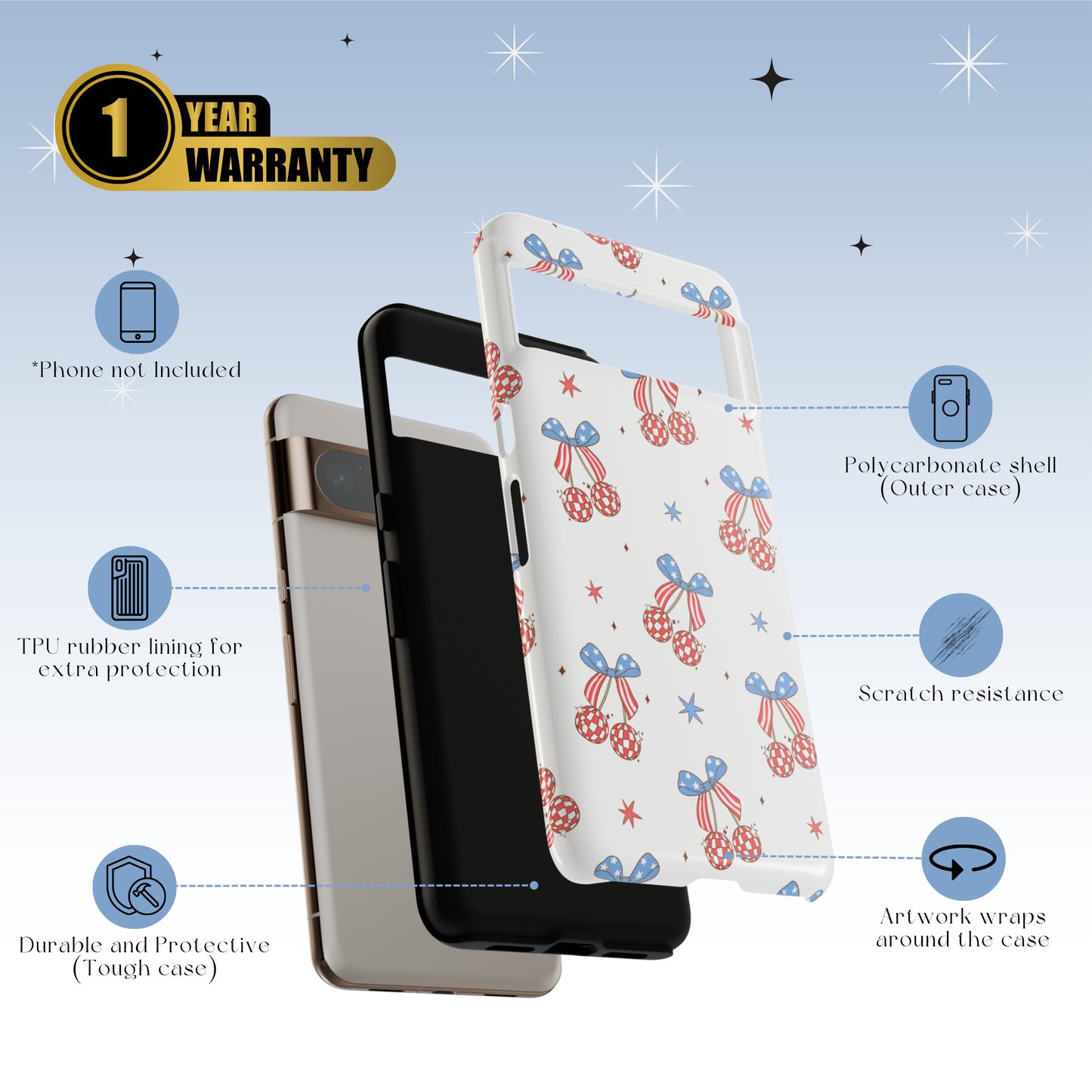Berry Shore Tough Case