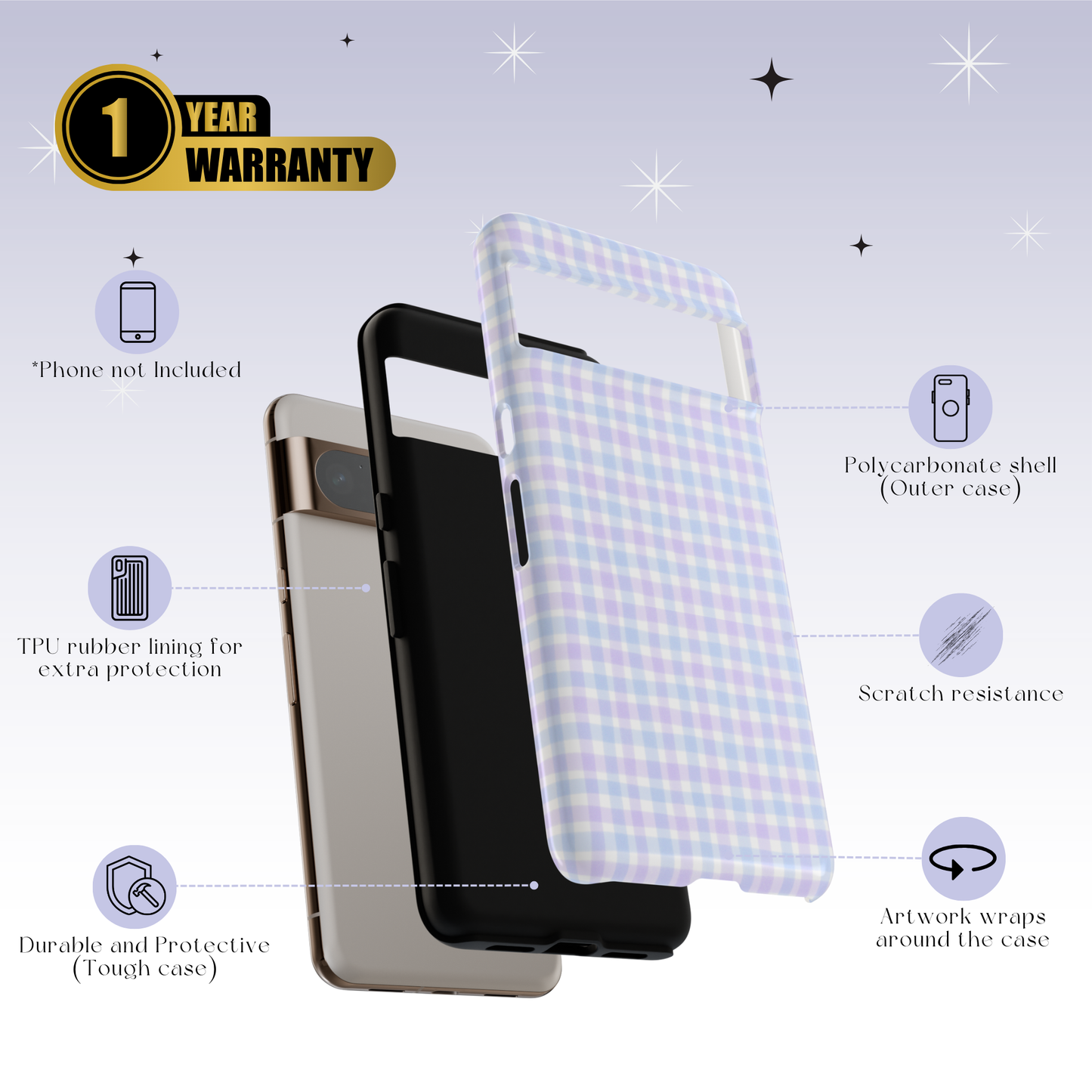 Lavender Fields Tough Case