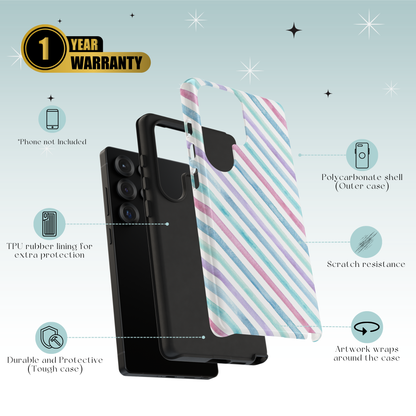 Sweet Stripes Tough Cases