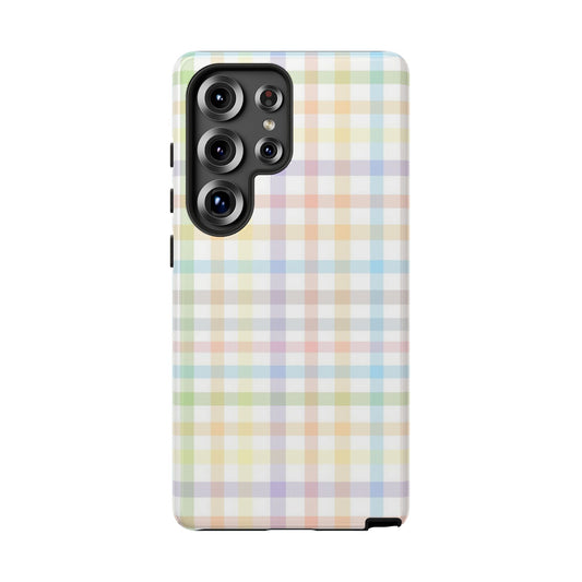 Sunset Plaid Tough Cases