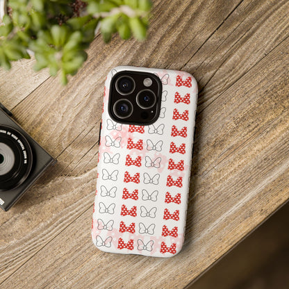 Polka Bows Tough Case
