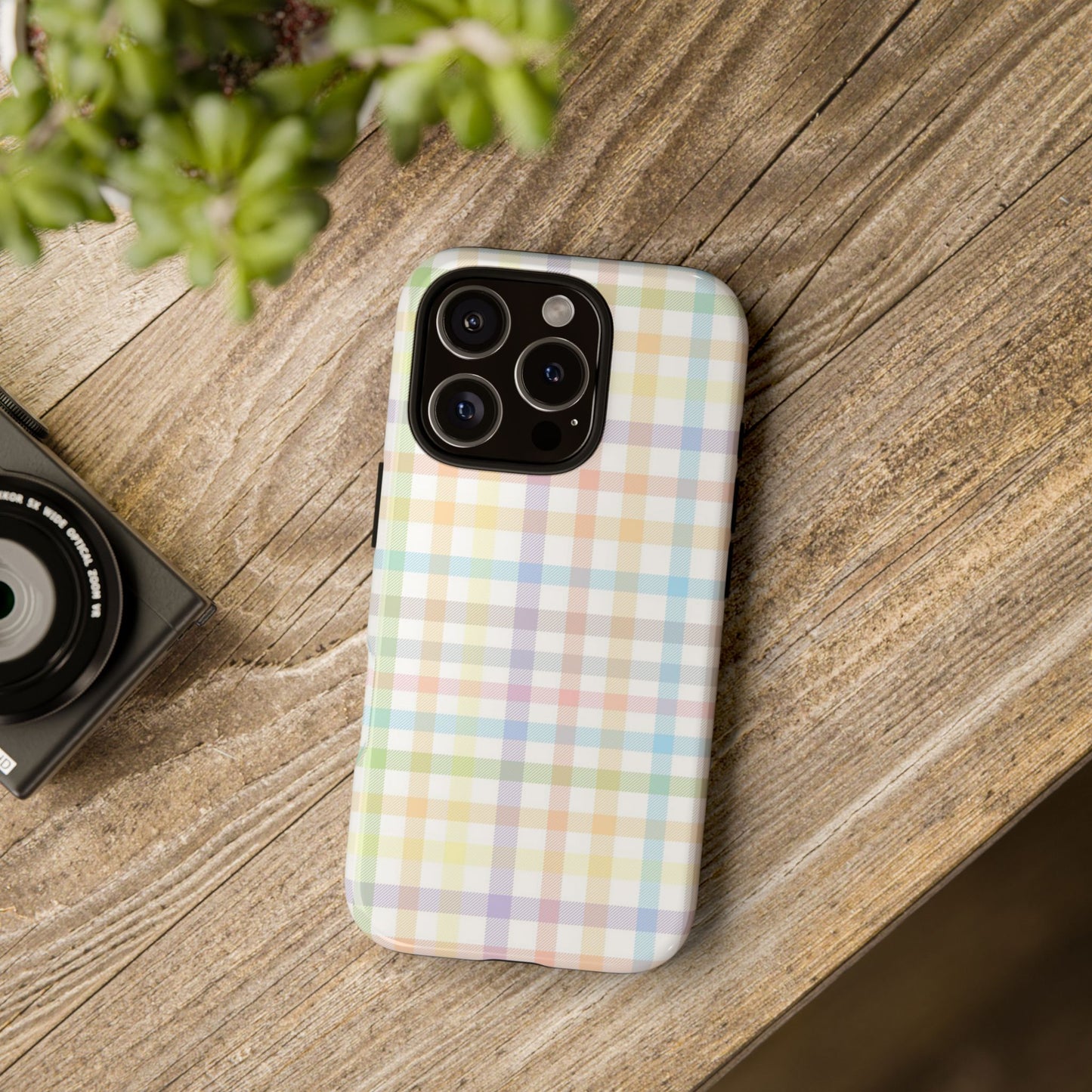 Pastel Plaid Tough Case