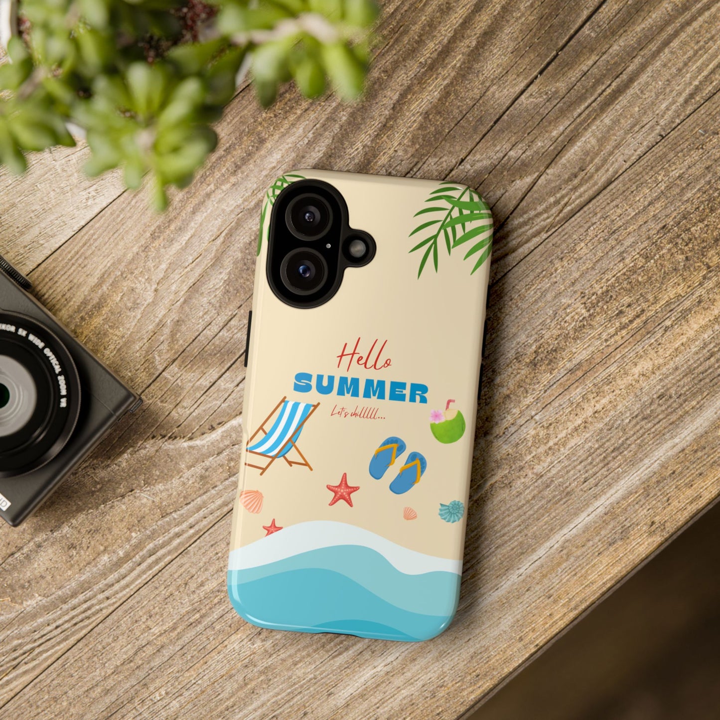 Hello Summer Tough Case