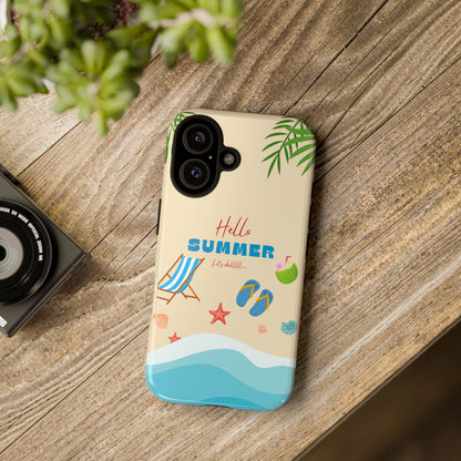 Hello Summer Tough Case