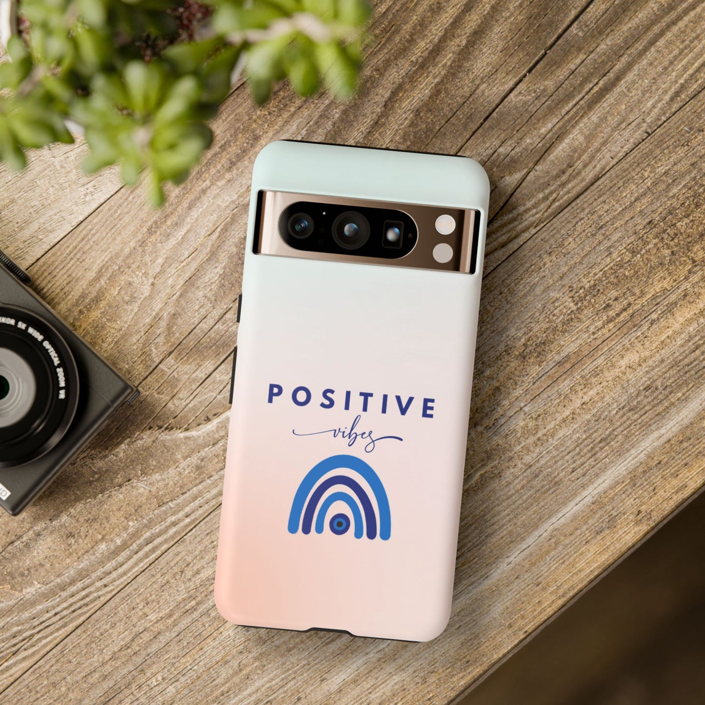 Positive Vibes Rainbow Tough Case