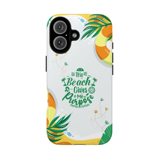 Beach Please Tough Case