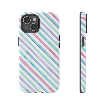 Candy Cane Twist Tough Case