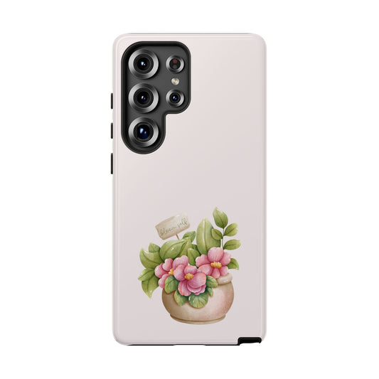 Blush Basket tough case