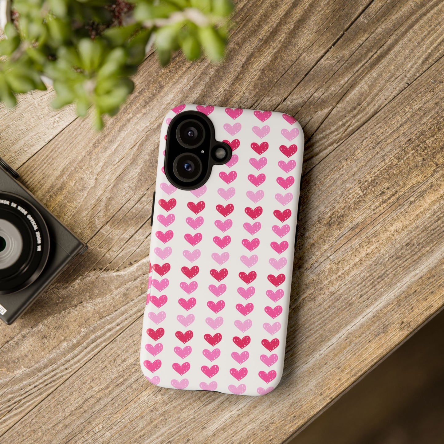 Heart Pattern Tough Case,