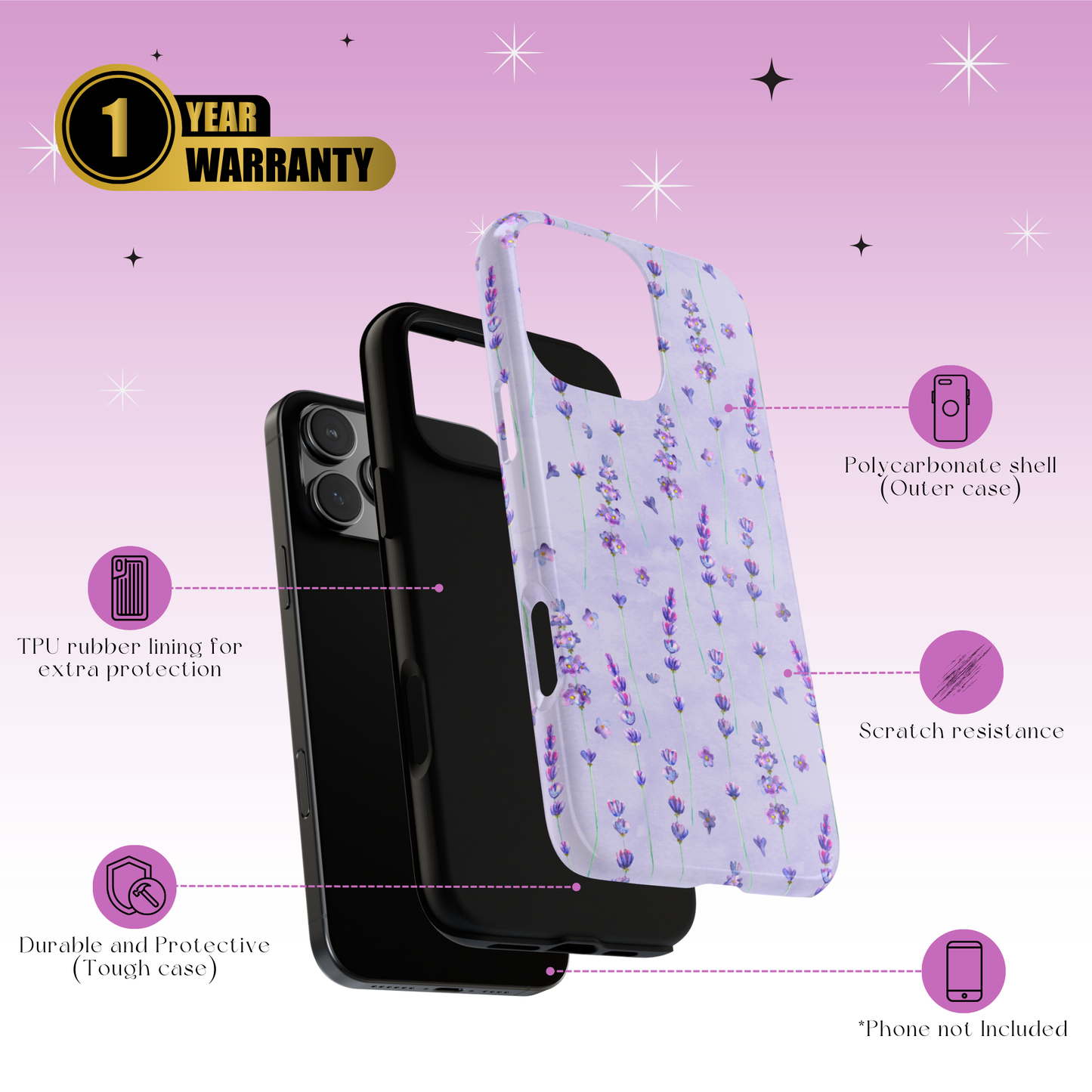 Liloura tough cases