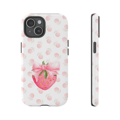 Phone Cases - Cute Strawberry Design