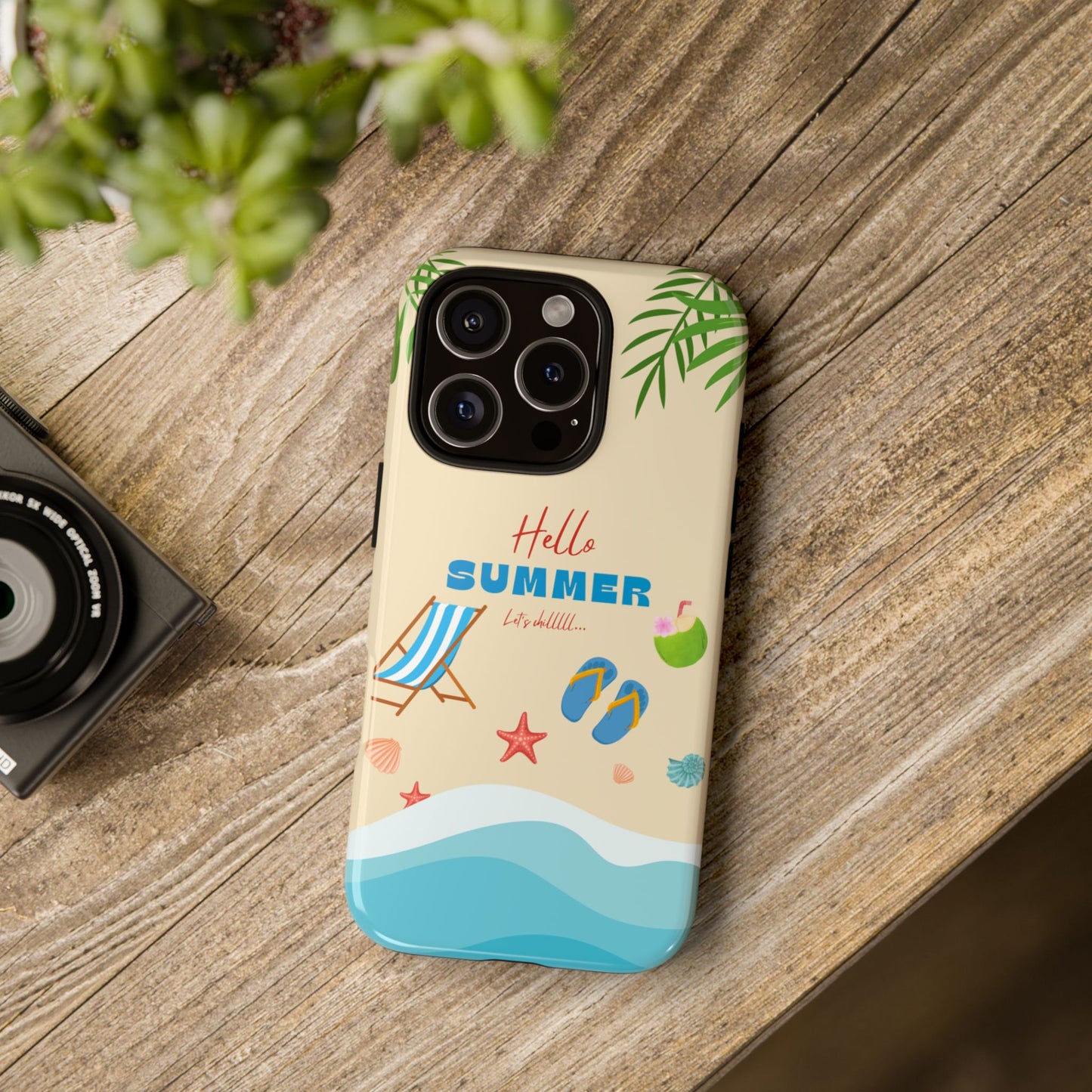 Hello Summer Tough Case
