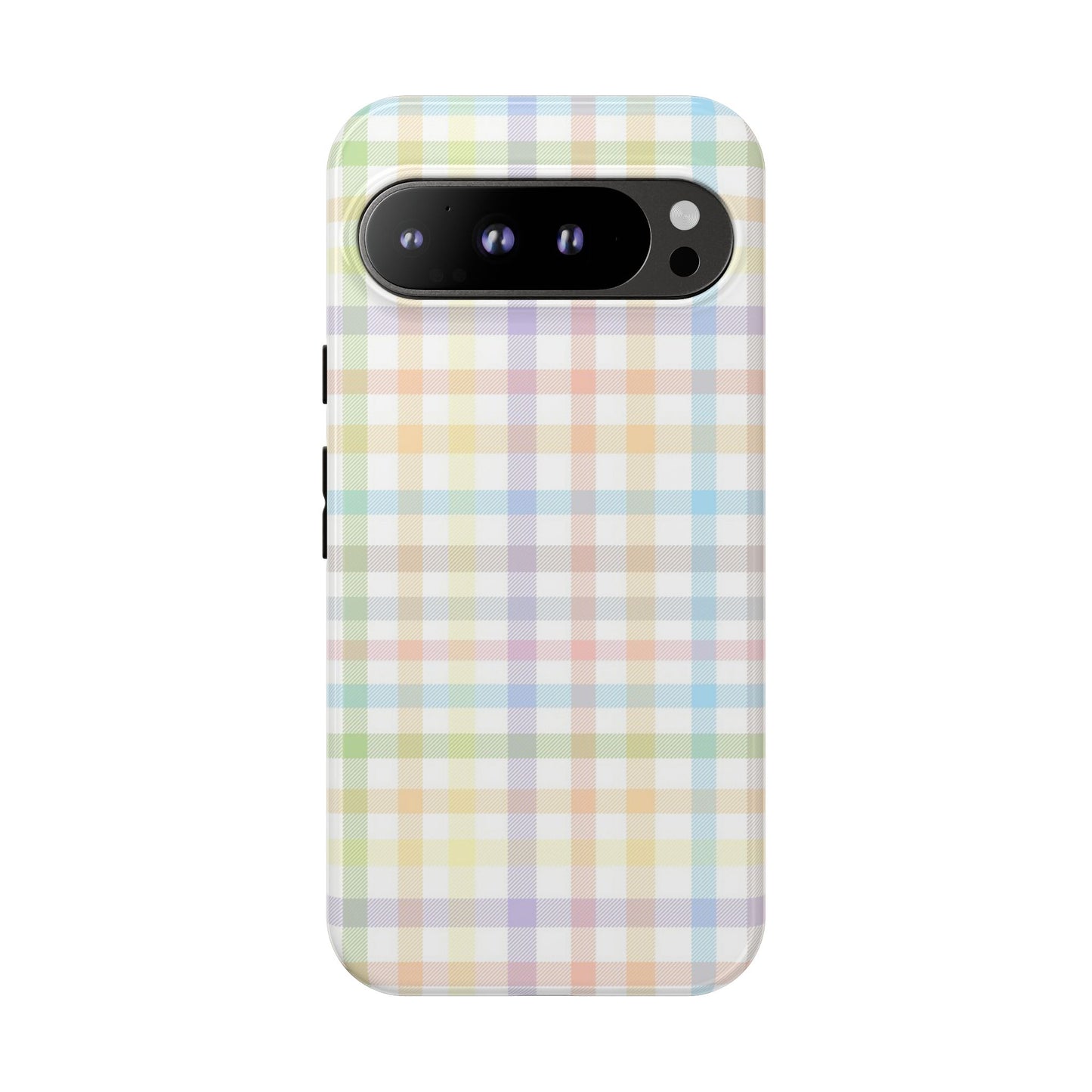 Rainbow Plaid Tough Case