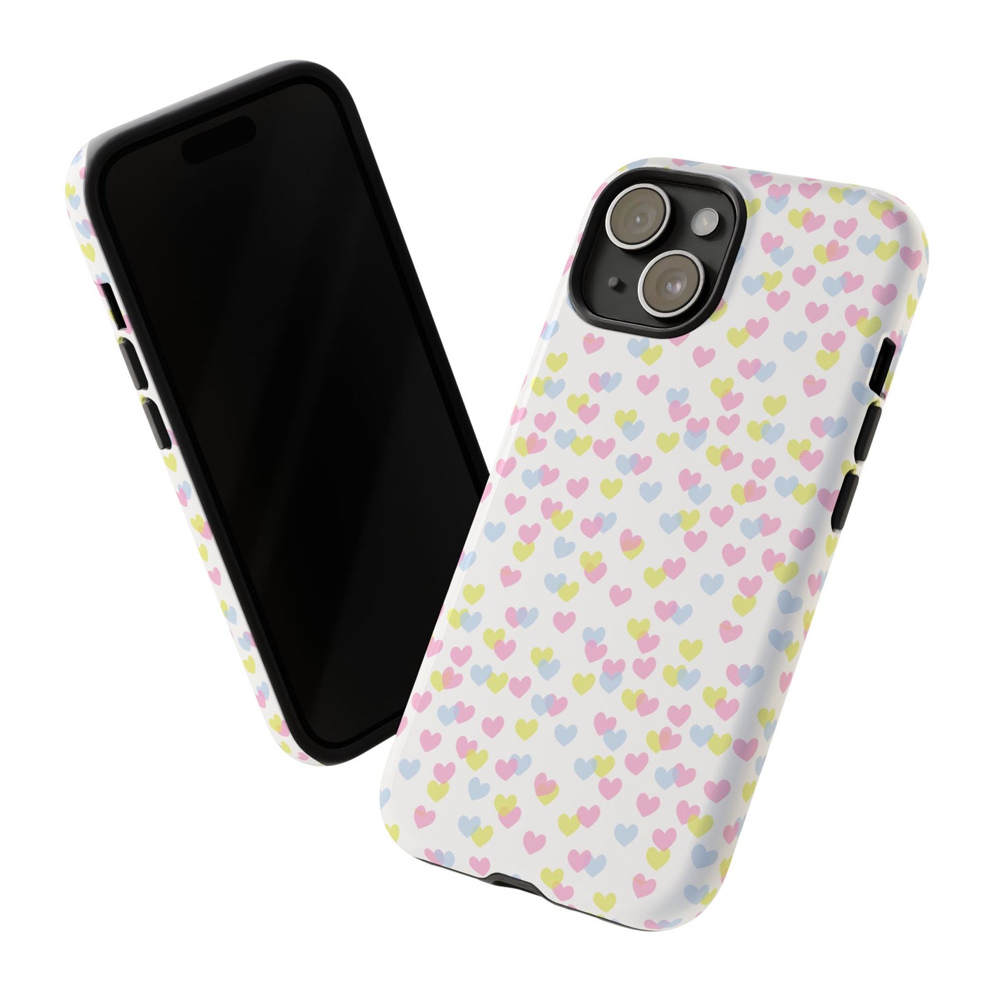 Pastel Hearts Tough case