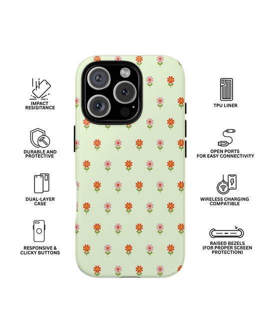 Pistachio Daisies Tough Case