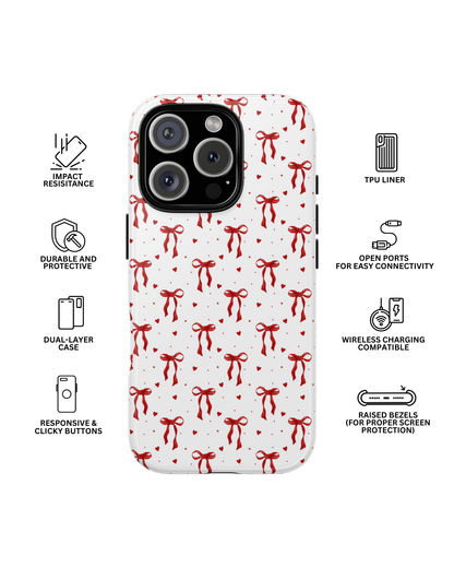 Cherry Tied Tough Case