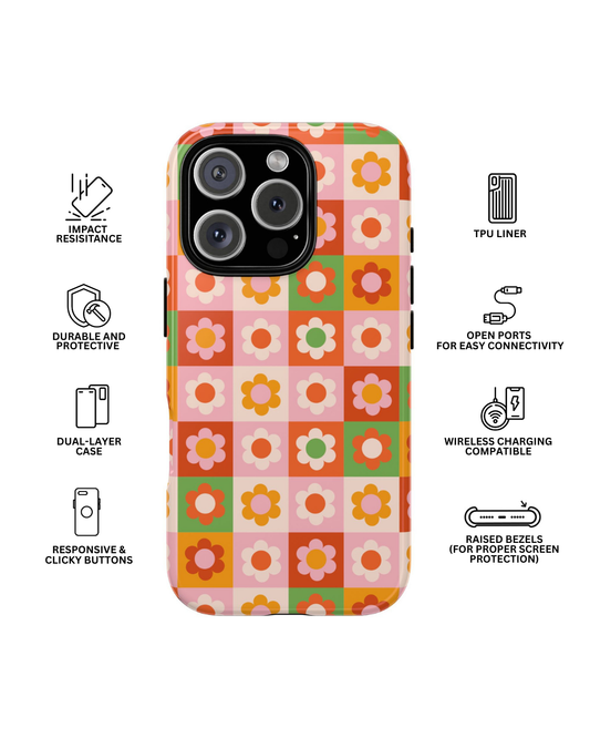 Retro Flora Tough Case