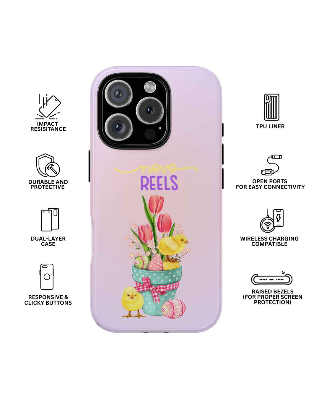 Spring Floral Tough Phone Case